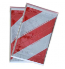 Warning flags 2 pcs - without aluminum handles